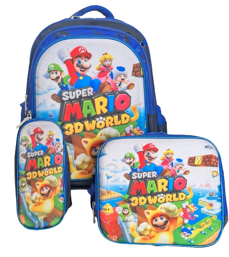 MORRAL CON RUEDAS SUPER MARIO