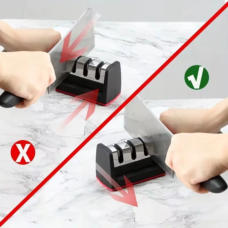 AFILADOR DE CUCHILLOS SUPER PRÁCTICO