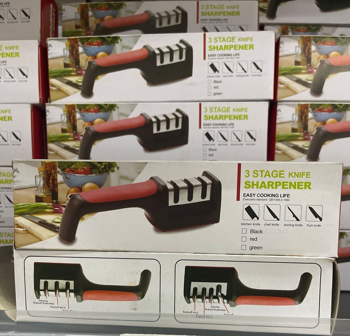 AFILADOR DE CUCHILLOS SUPER PRÁCTICO